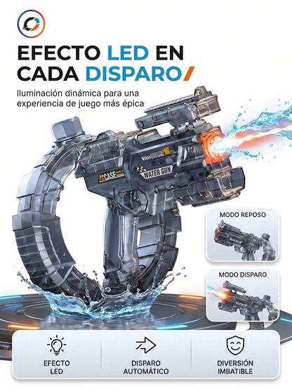Pistola acuática electrica