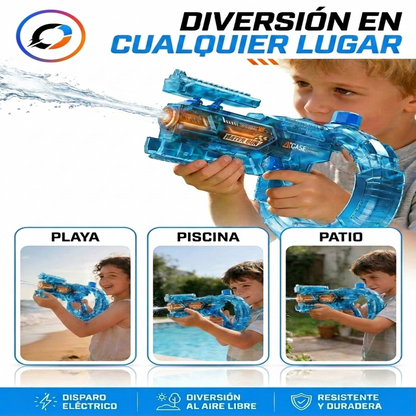 Pistola acuática electrica